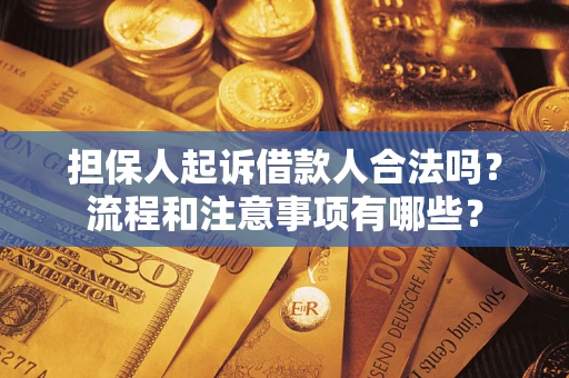 北京担保人起诉借款人合法吗？流程和注意事项有哪些？