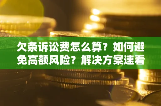 北京欠条诉讼费怎么算？如何避免高额风险？解决方案速看！