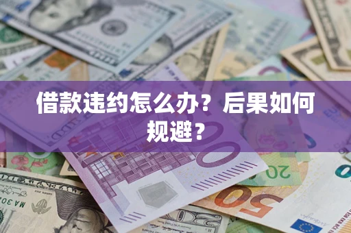 北京借款违约怎么办？后果如何规避？