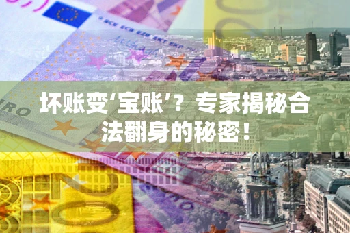 北京坏账变‘宝账’？专家揭秘合法翻身的秘密！