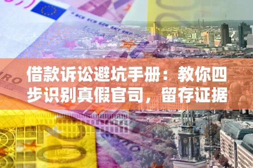 北京借款诉讼避坑手册：教你四步识别真假官司，留存证据不踩雷