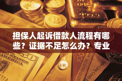 北京担保人起诉借款人流程有哪些？证据不足怎么办？专业律师解答