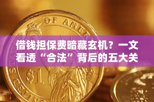 北京借钱担保费暗藏玄机？一文看透“合法”背后的五大关键陷阱