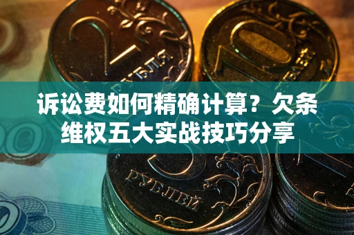 北京诉讼费如何精确计算？欠条维权五大实战技巧分享